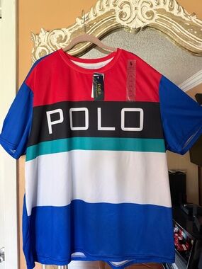 NEW with tags Ralph Lauren Polo Dry Fit shirt.